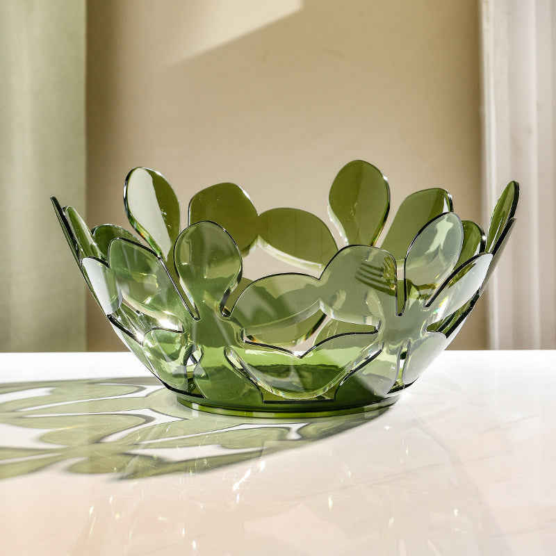Flower Shape Household Fruit Plate