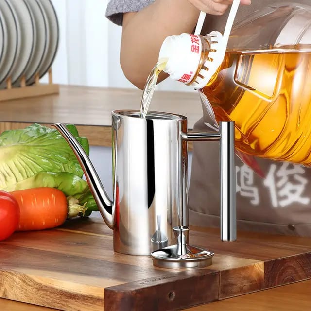 Stainless Steel Oil Pot