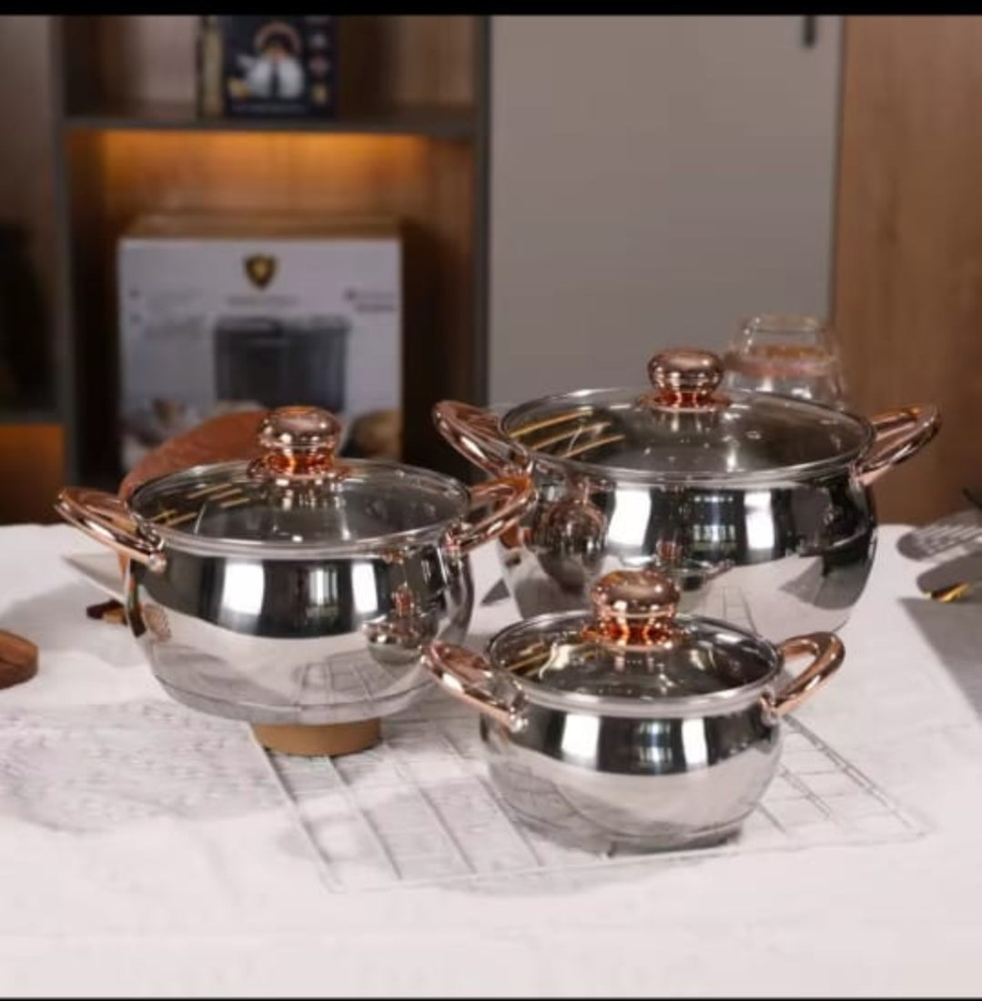 Stainless steel sufurias
