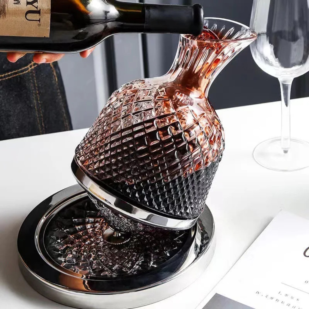 Rotating Wine Decanter