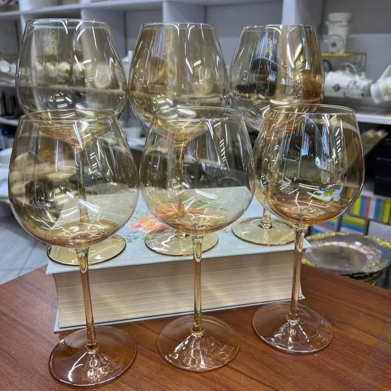 6pcs Assorted Goblets