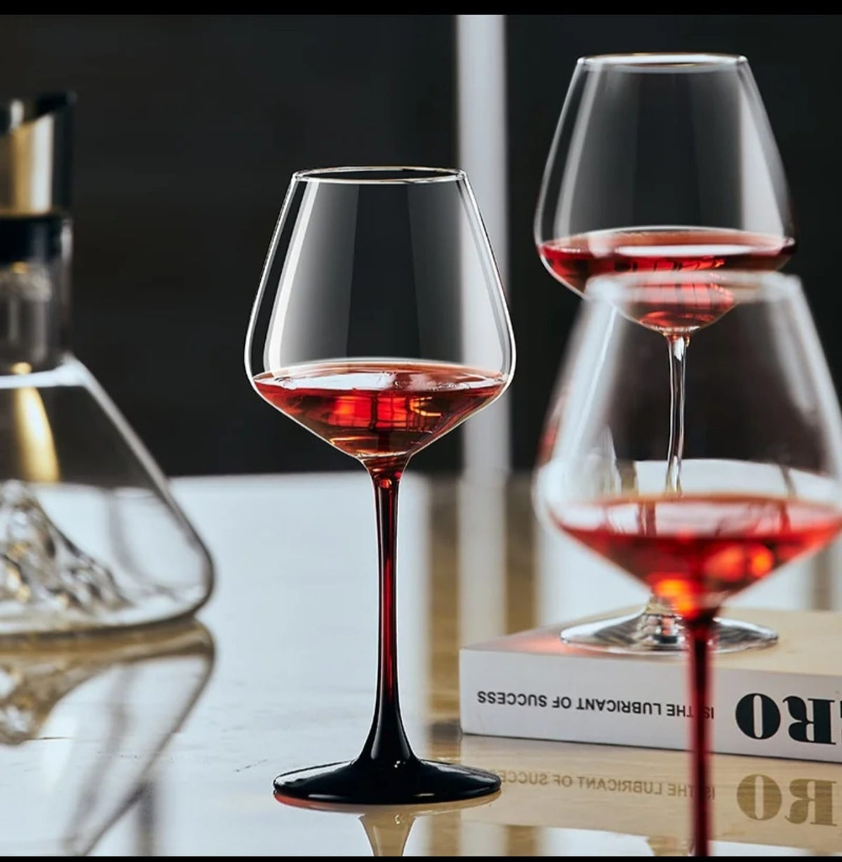 Crystals Wine glass