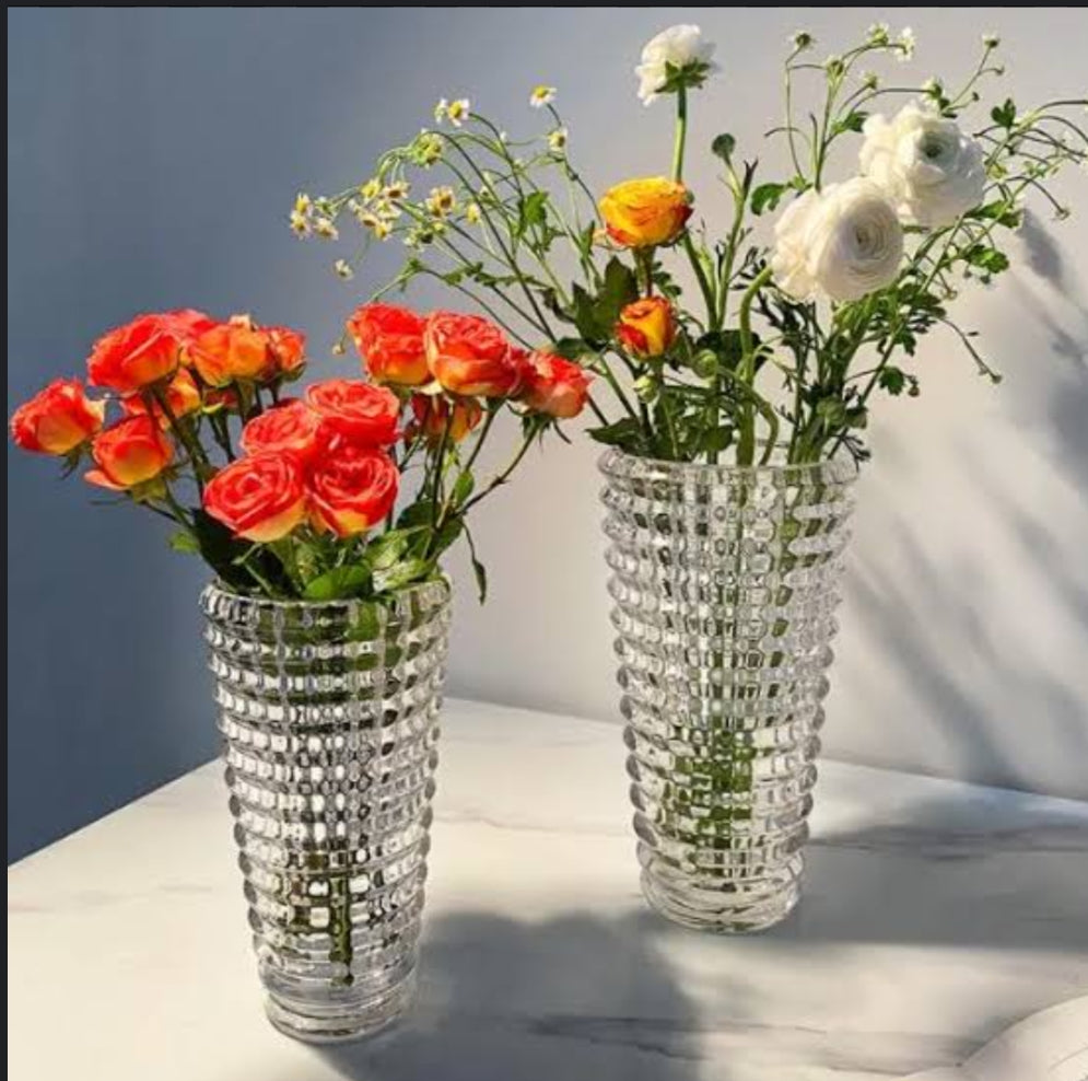 Conical Glass Vase