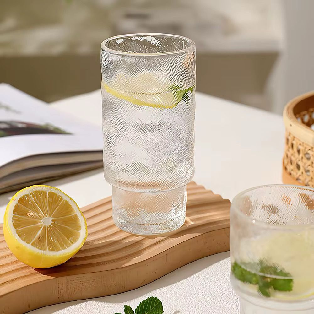 6 pcs Vintage Iced Glasses