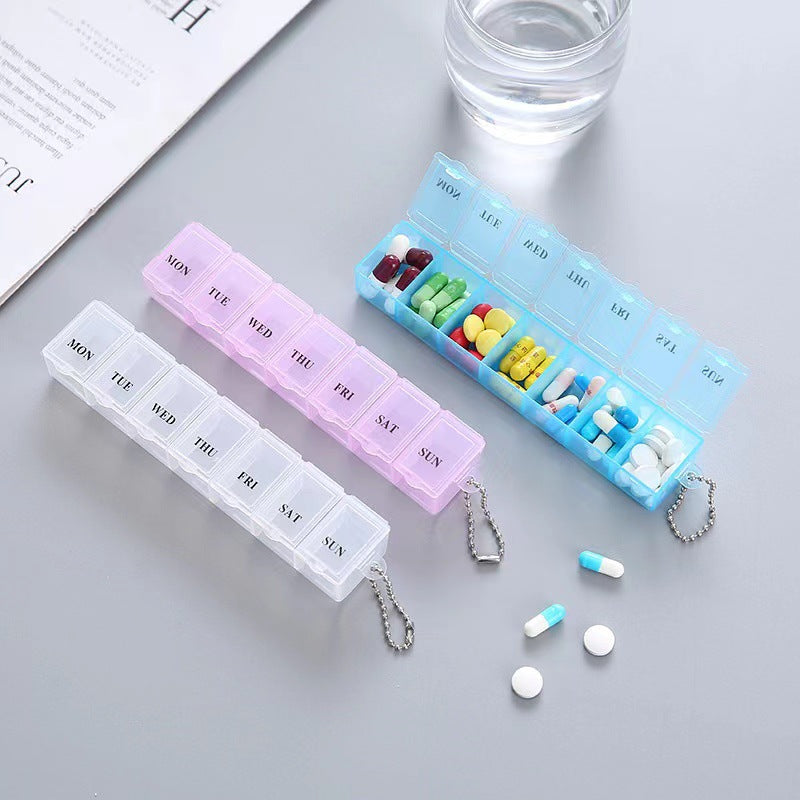7-Day Pill Organizer – Daily Medication Box