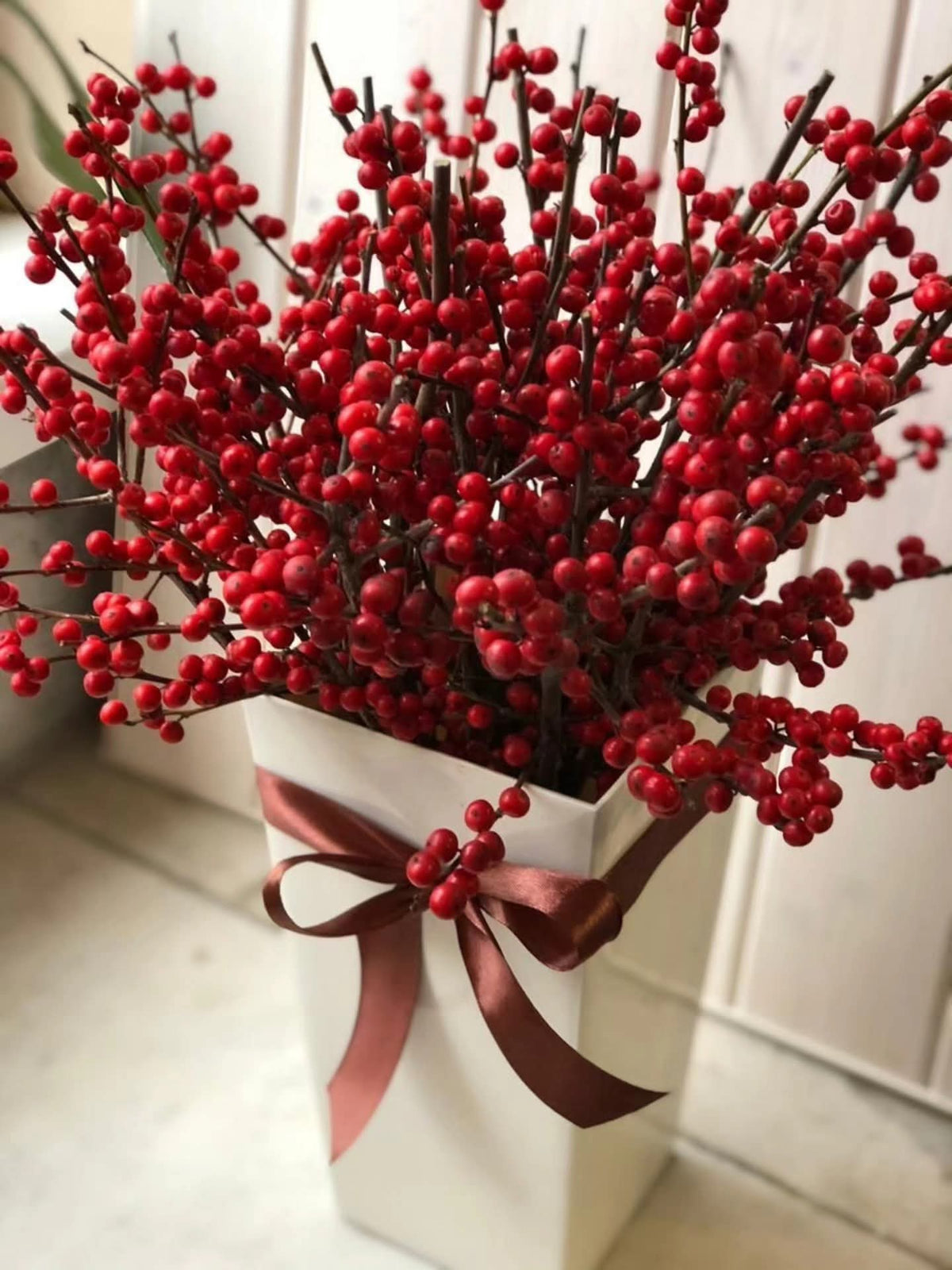Christmas Decor Berry Branches