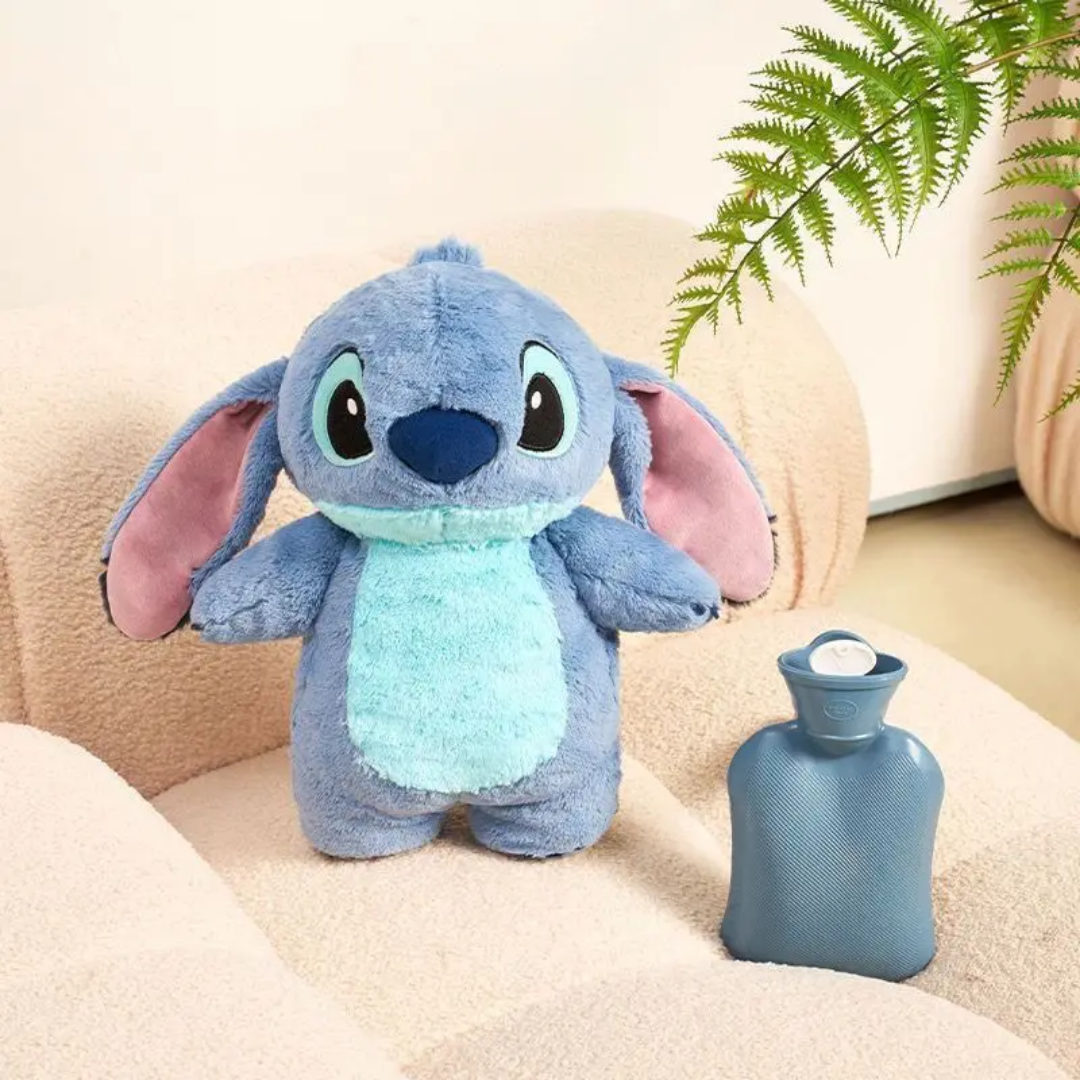 Stitch Stuffed Hot Water Bottle