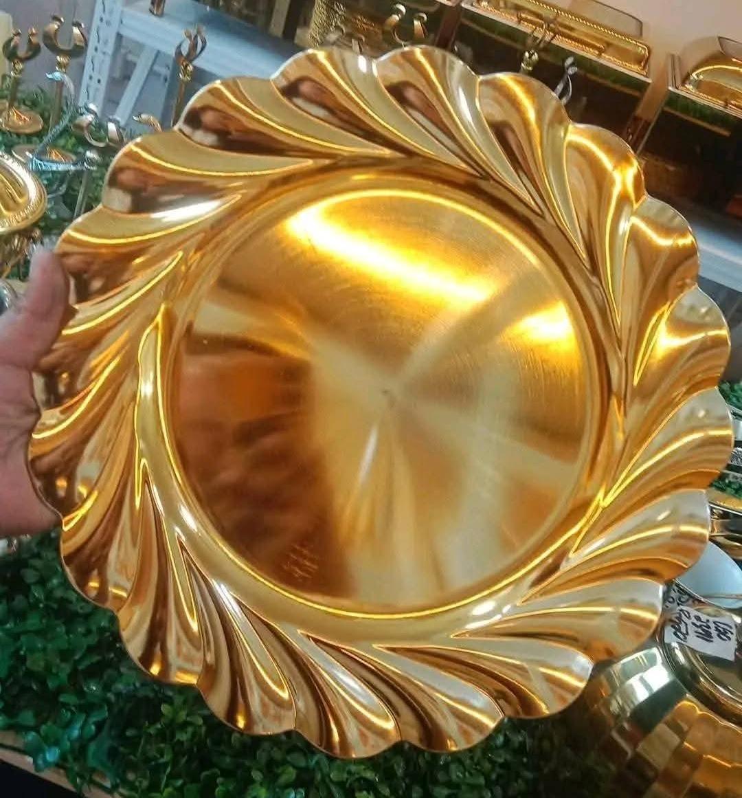6-Piece Acrylic Charger Plates