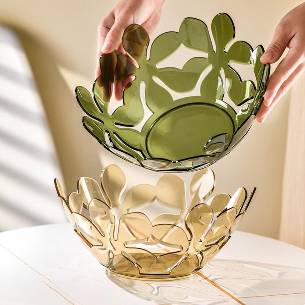 Flower Shape Household Fruit Plate