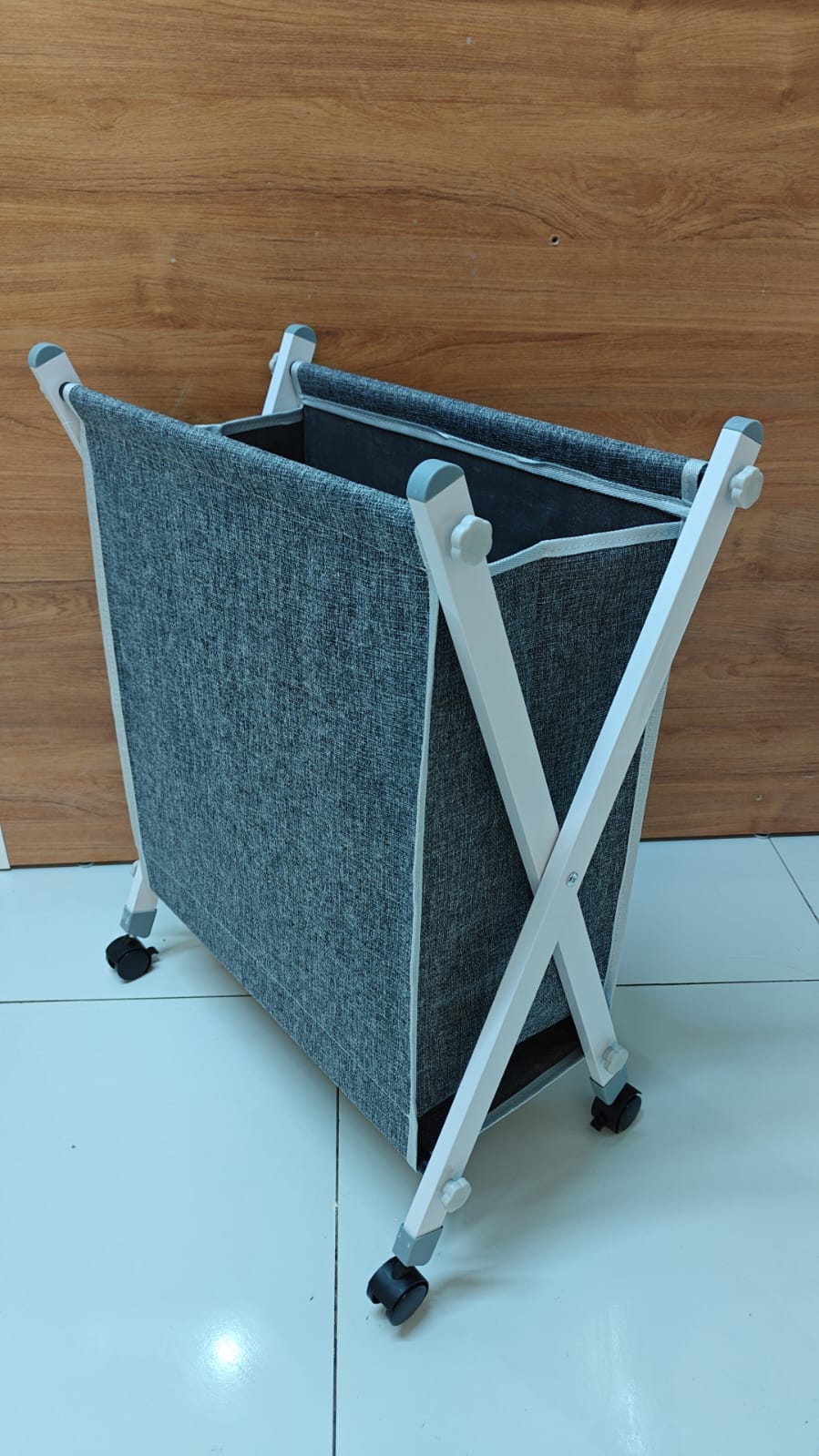 Laundry Basket with Stand & Wheels