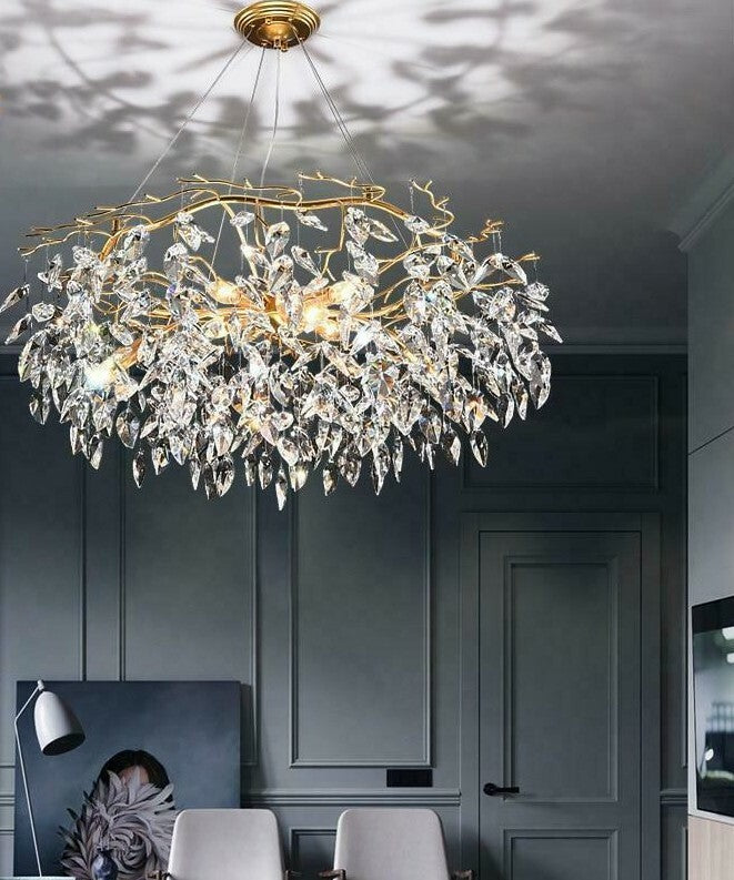 Chrystal Dandelion Chandelier