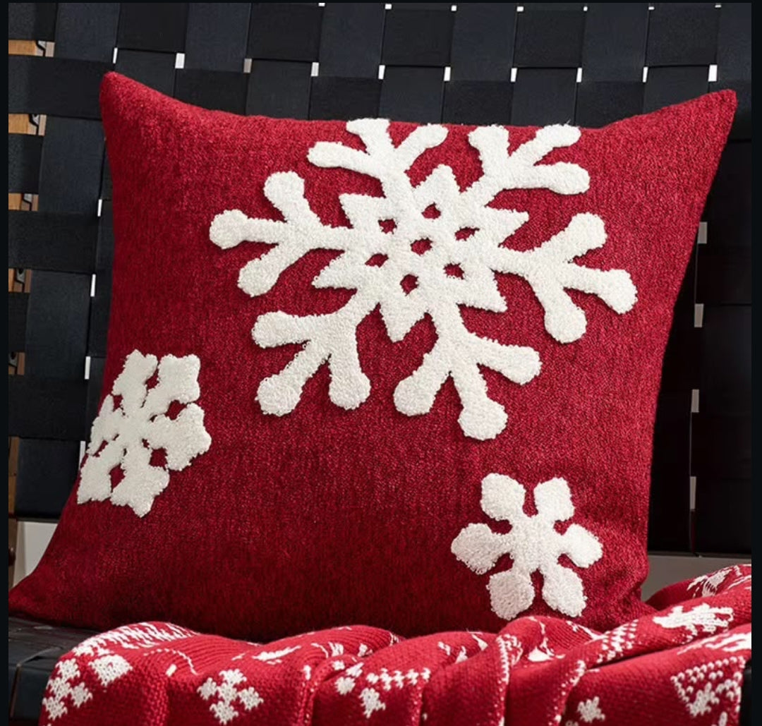 45 × 45 cm Christmas Decorative Cushion Covers for Sofa and Bed