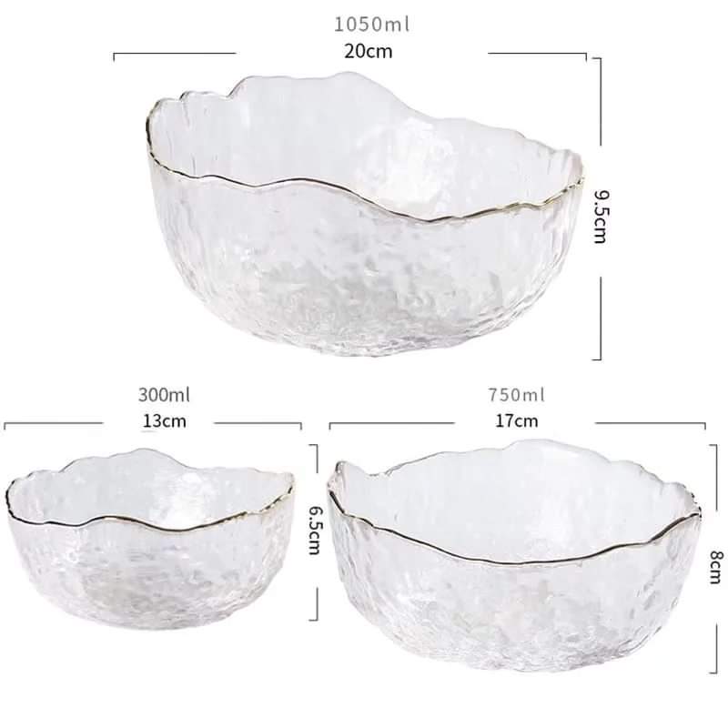 3pcs Set Salad/Fruit Bowl