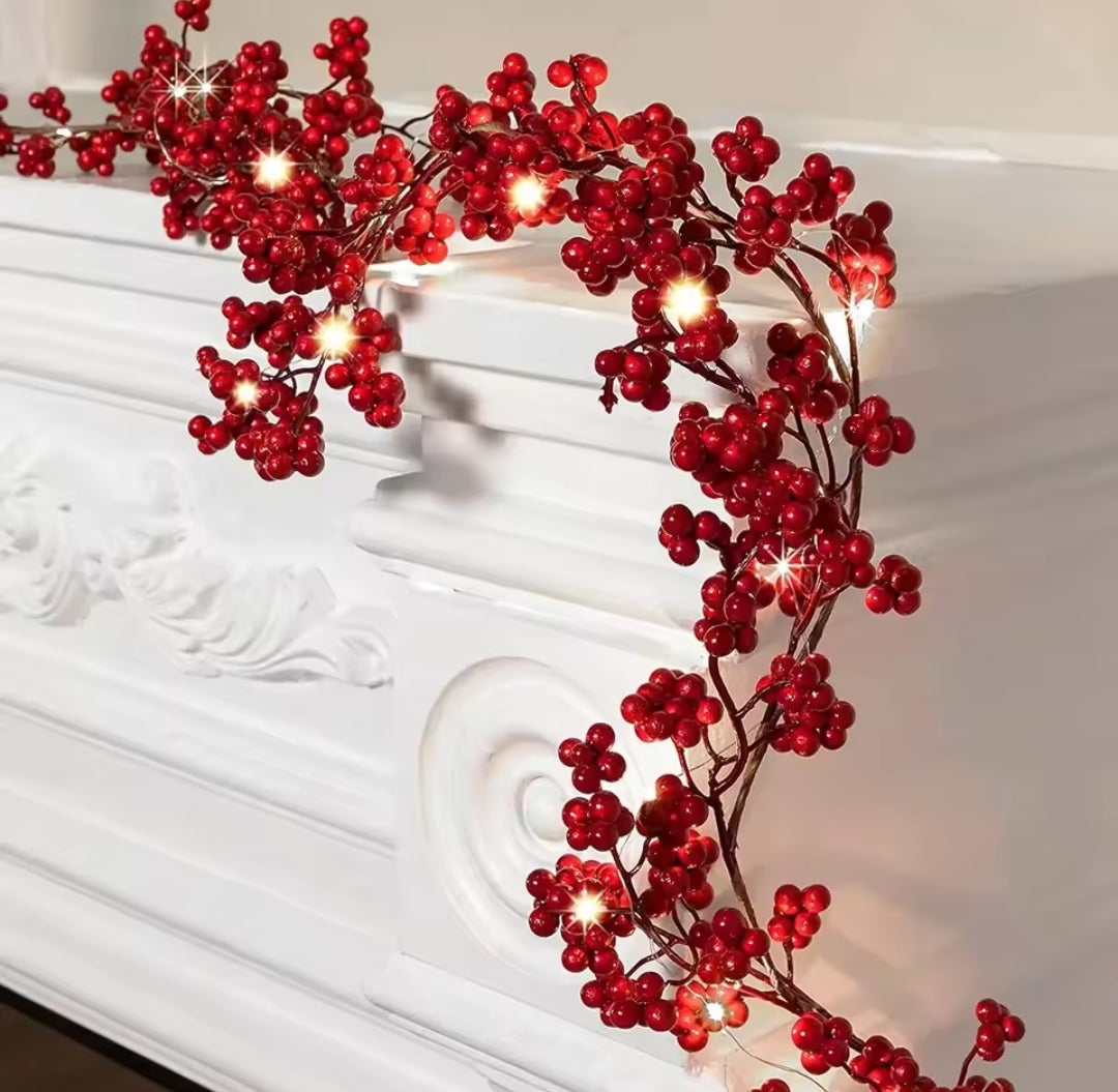 1.8M Christmas Garland with Light