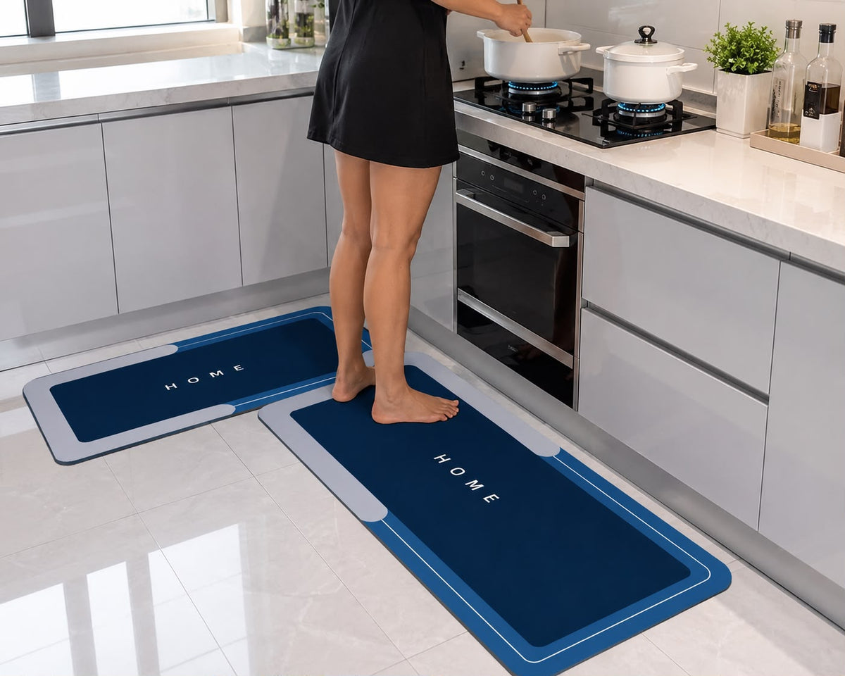 Rubber Bottom Kitchen Mat