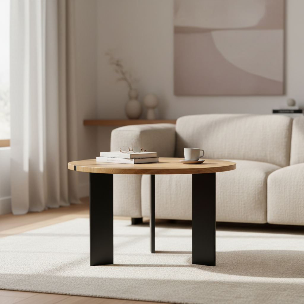 Nordic side table modern minimalist design
