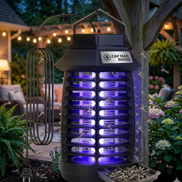 Gemelli Colllection electric mosquito killer lamp LED trap light chemical free silent portable indoor outdoor insect control lighting
