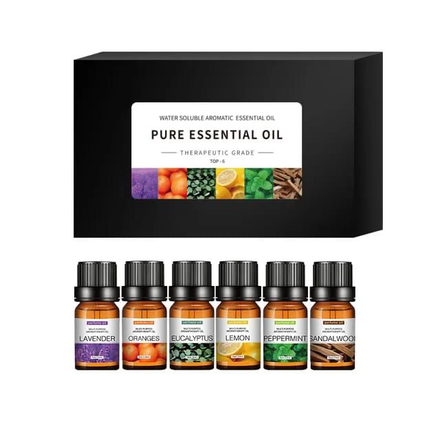 6-Piece Set Pure Natural Aromatherapy Essential Oils