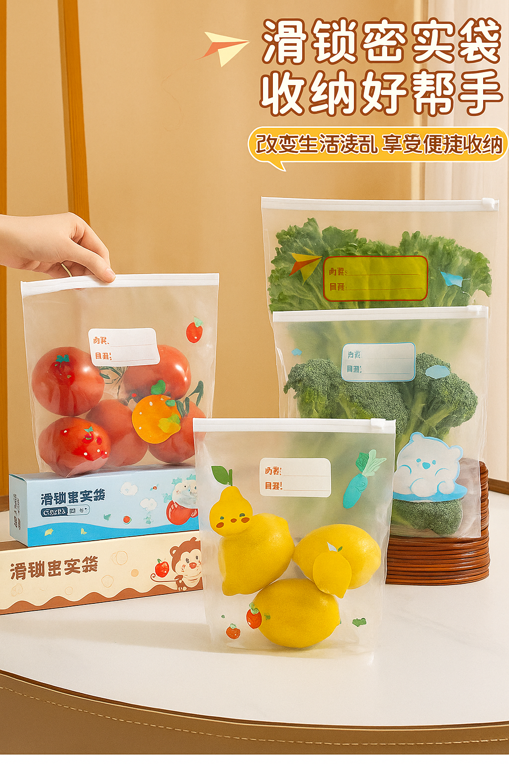Ziplock Freezer Bags