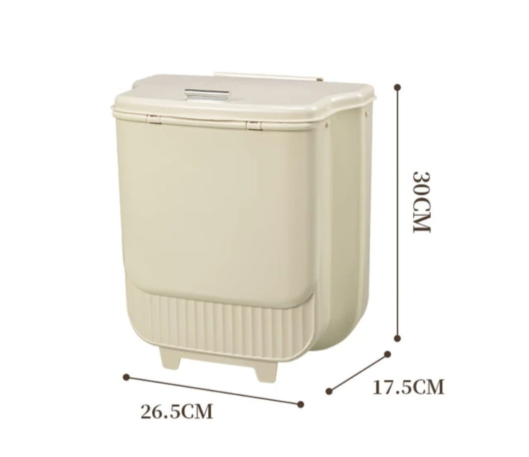 Collapsible Wall-Mounted Trash Bin