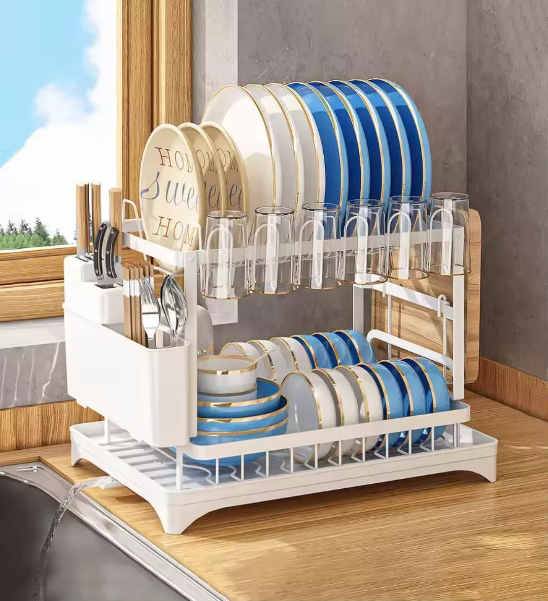 2Tier Dish Rack