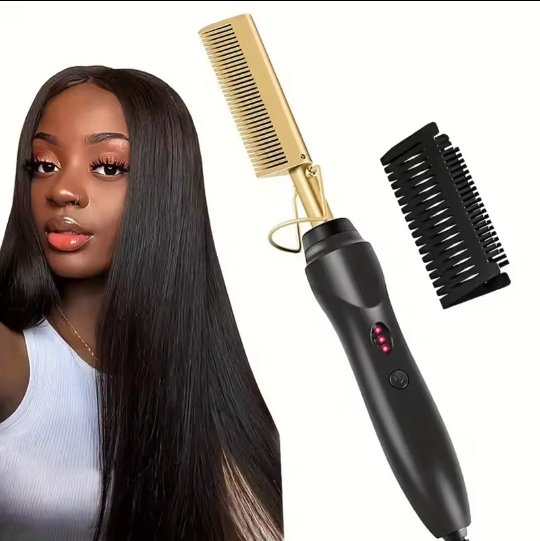 Electric Hot Comb & Curling tool