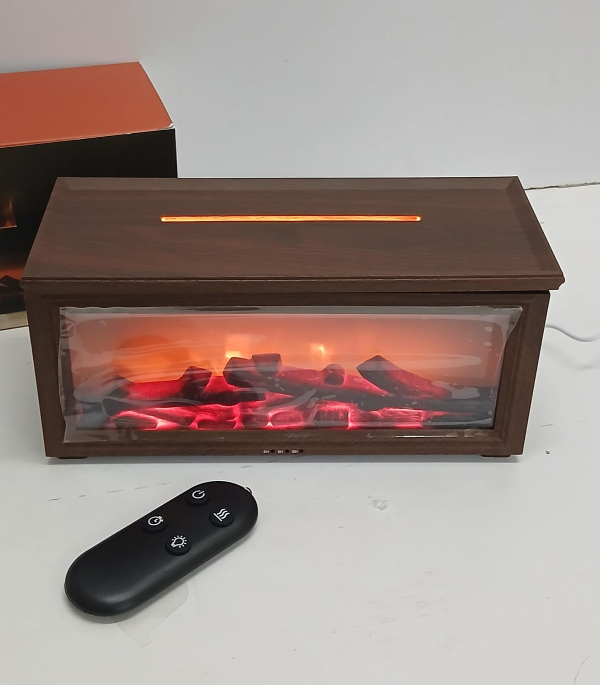 Fireplace Decorative Humidifier with Remote Control