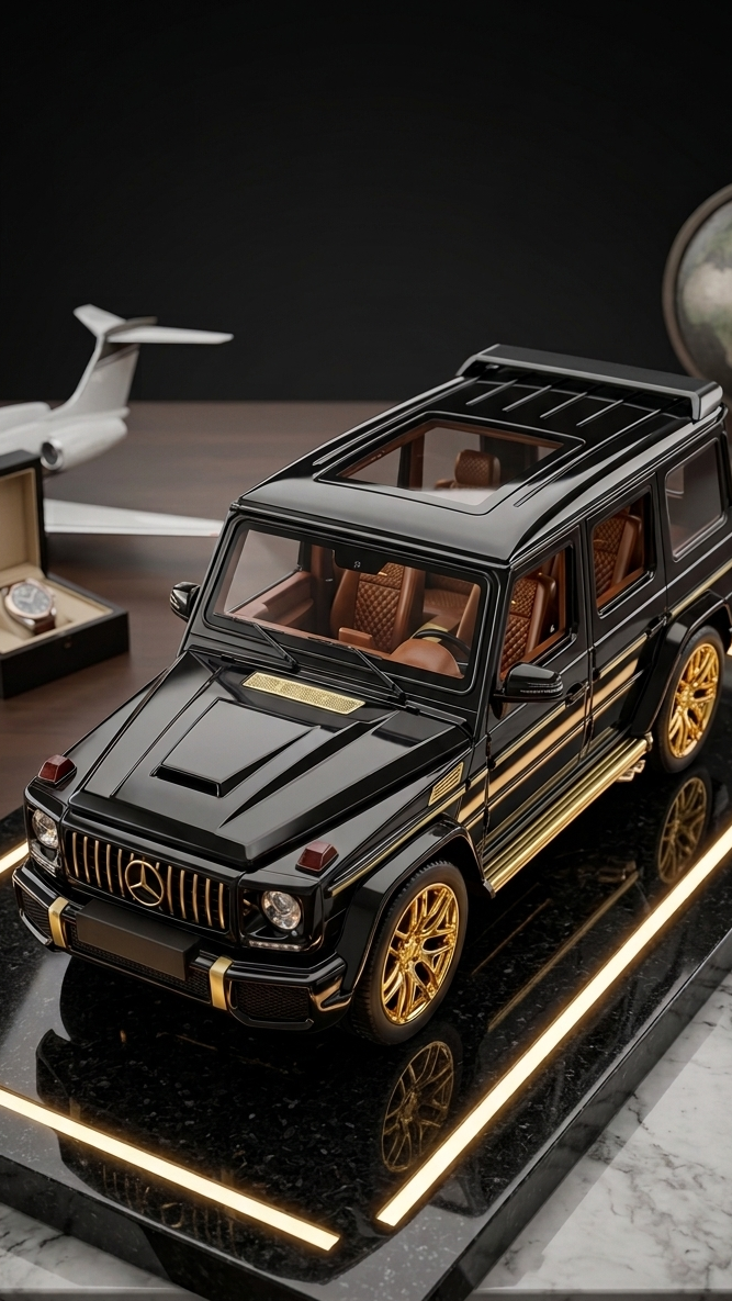 Miniature Die-Cast G-Wagon Toy Car for Kids and Collectors