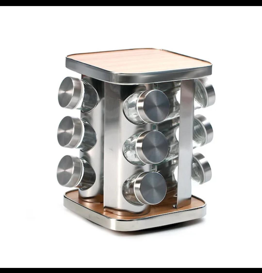 Rotating spice rack