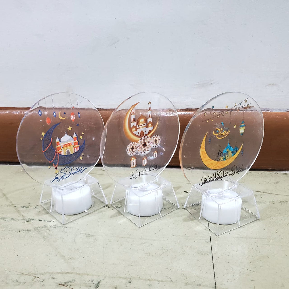 Ramadan Mubarak LED Candle