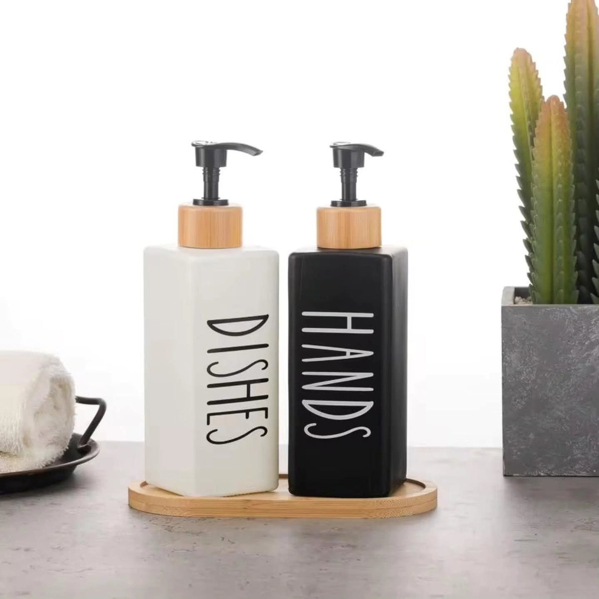 Glass Soap Dispenser