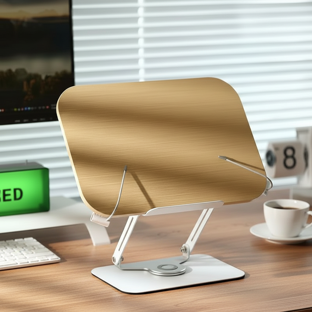 Portable Rotating Laptop & Book Stand