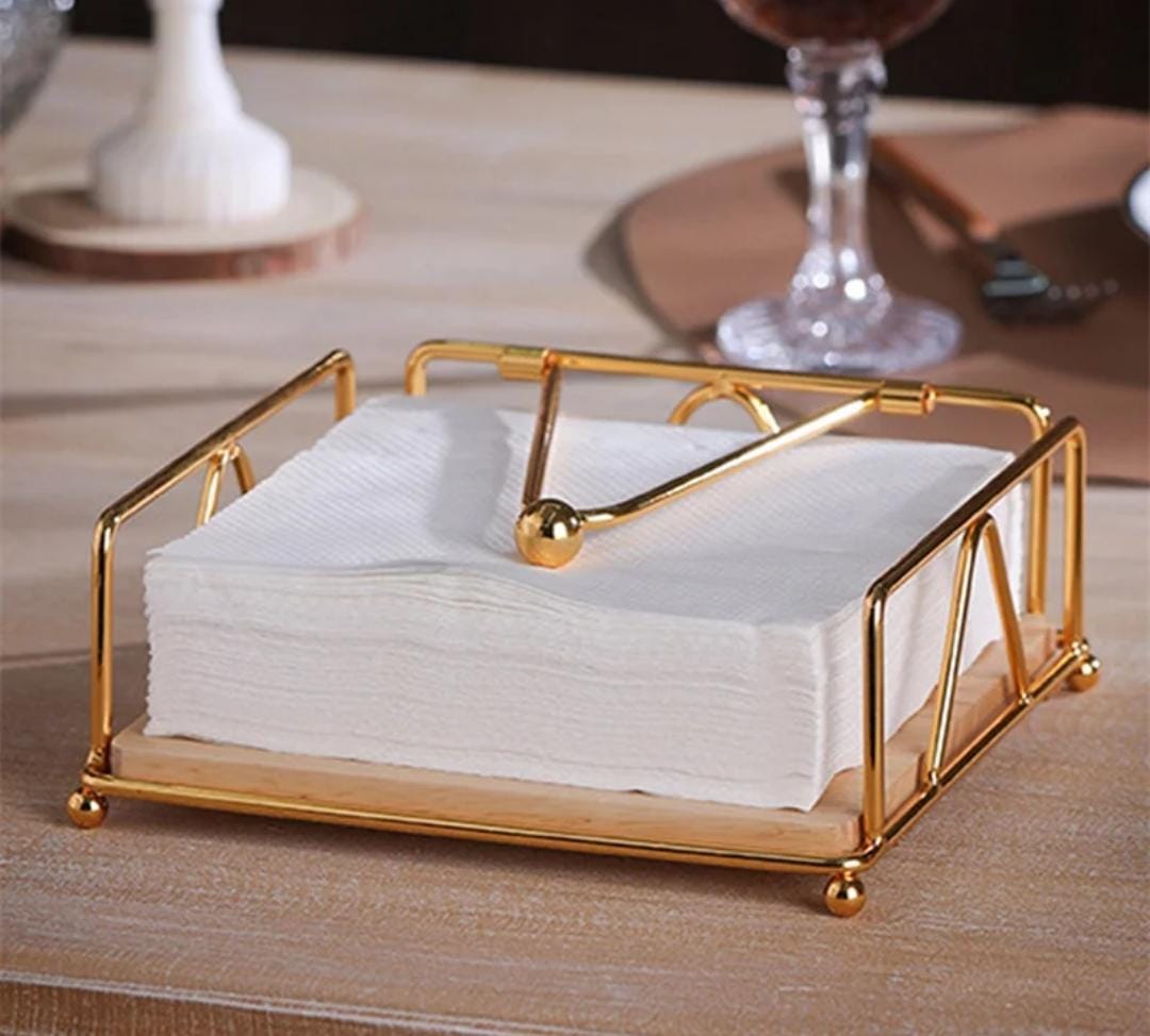 Metallic Serviette holder