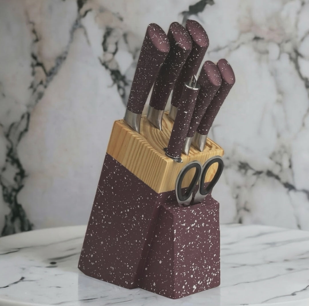 8 Piece Kitchen Knife Set