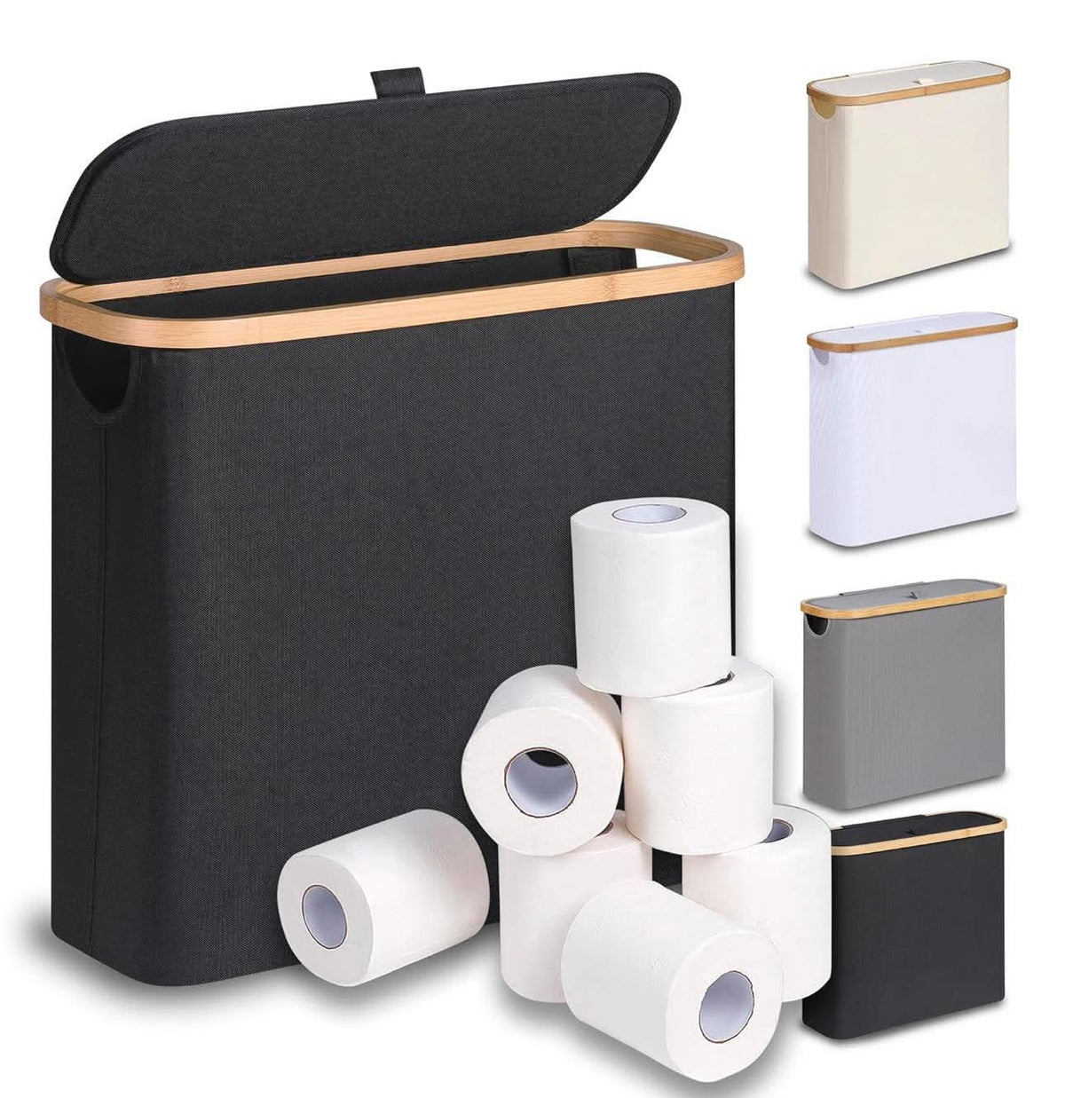 Storage bag with Bamboo Lid