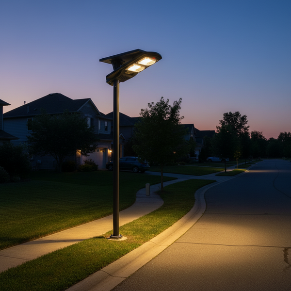 Solar Street Light, 200W with Pole 