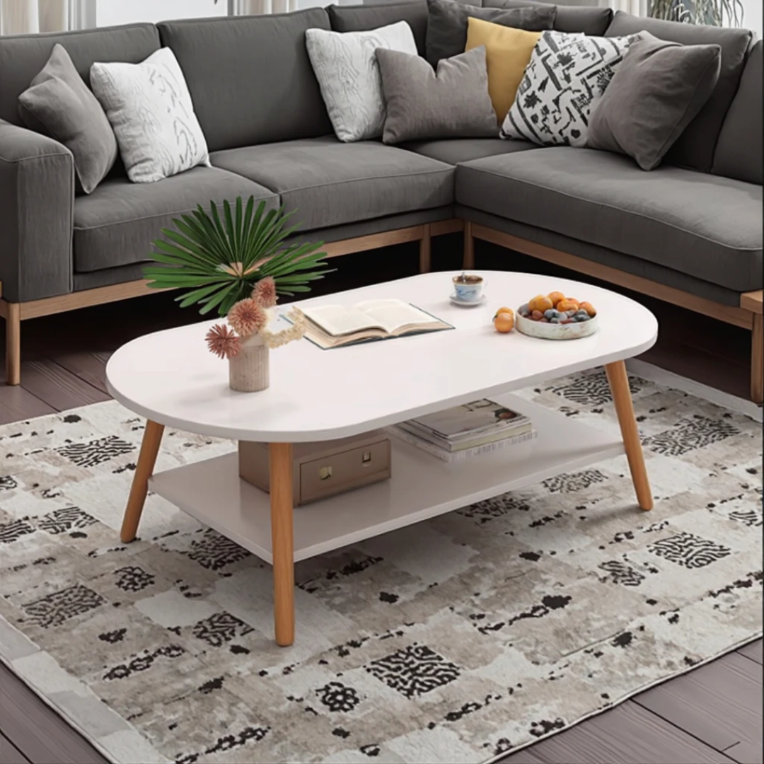 Double Coffee Table for Living Room