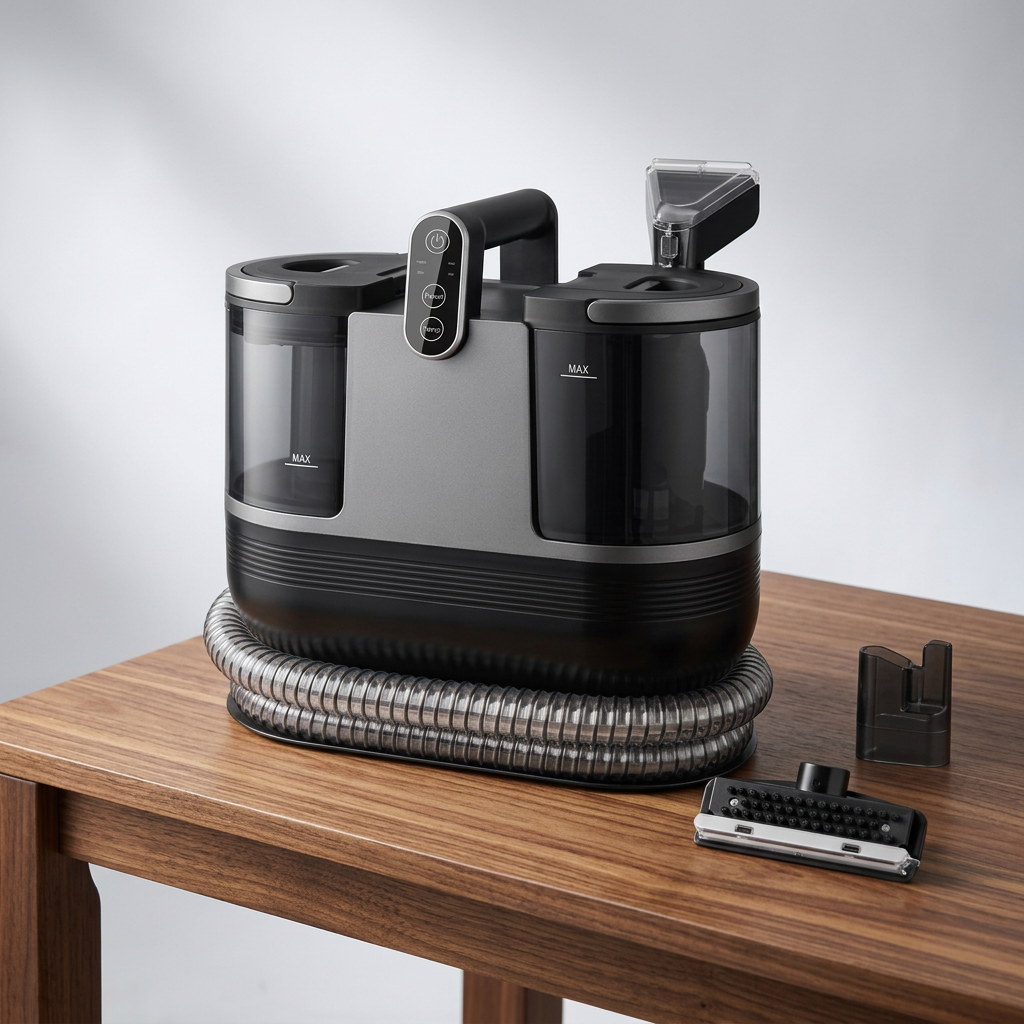Vacuum Spot Sofa Cleaner with Hot Water and Steam Functions