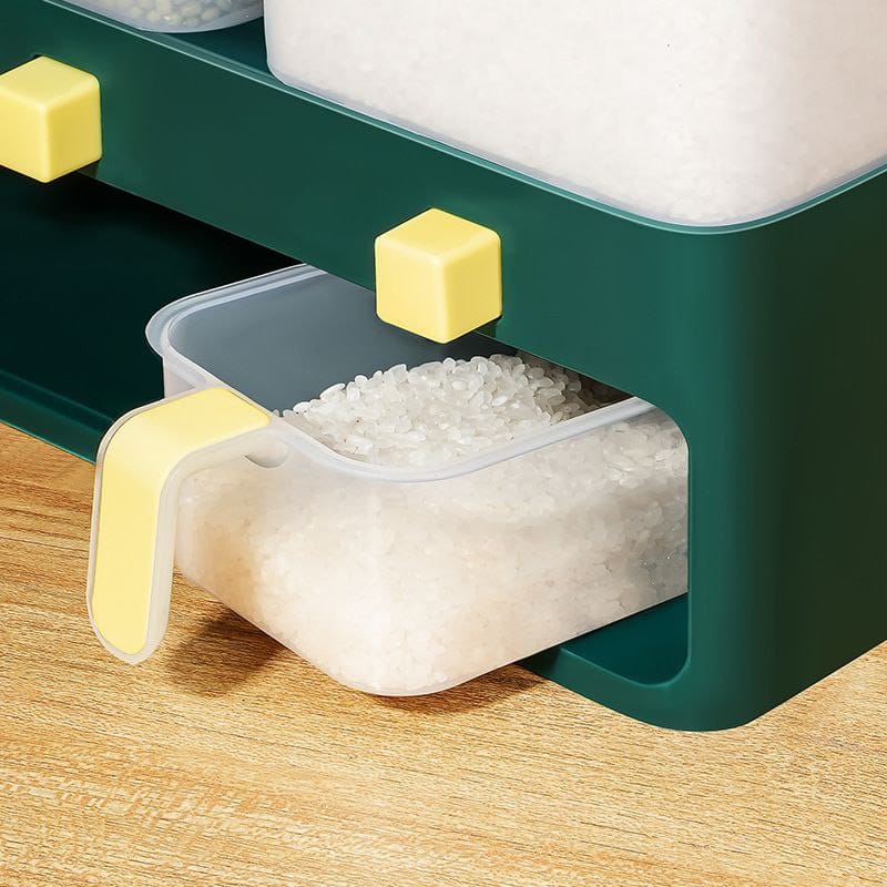 4-Compartment Cereal and Grain Dispenser – 10L