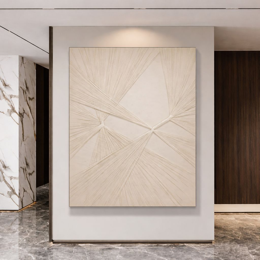 Sculptural Textured Wall Art