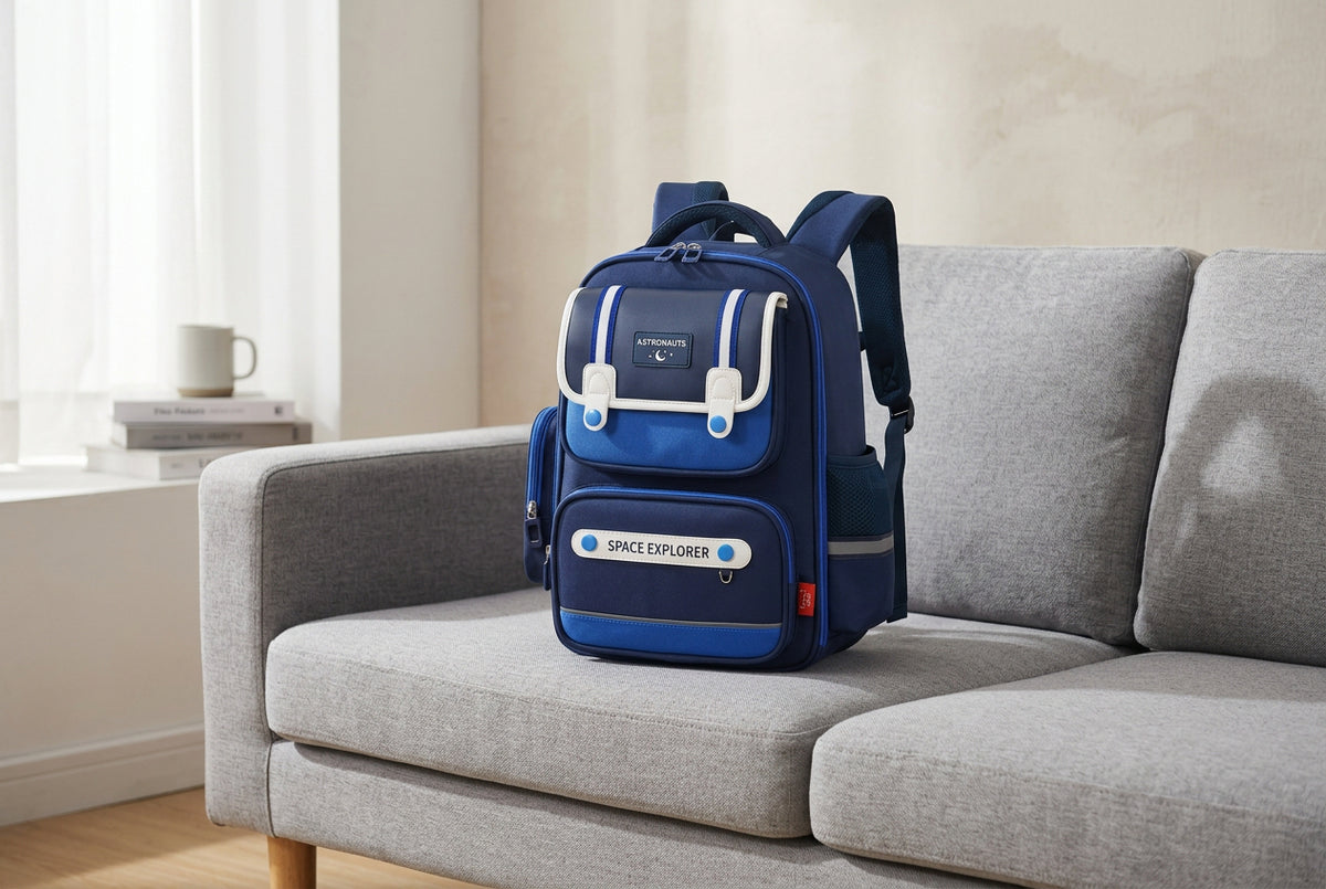Large Capacity Oxford Cloth Kids School Backpack