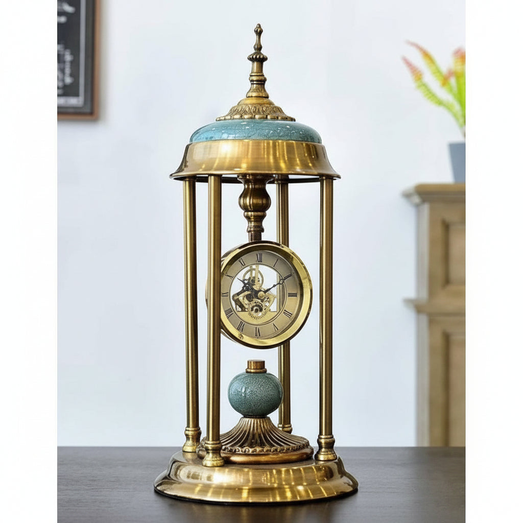 Retro Mantle Desktop Clock