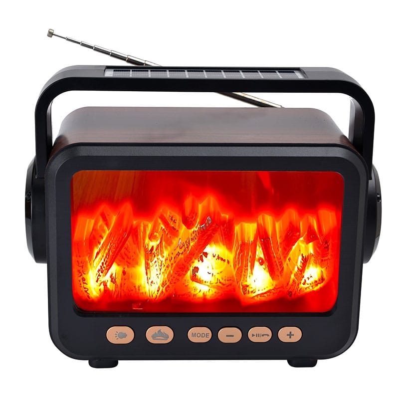 Solar Fireplace Speaker