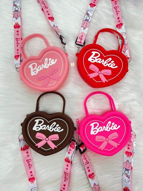 Barbie Love Shaped Silver Bag