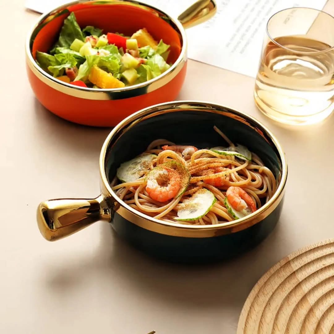 Snack Bowl With Handle