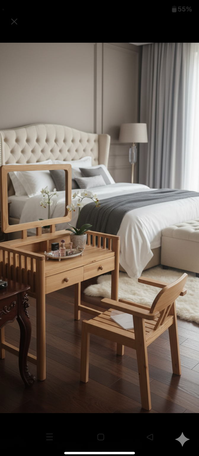 Wooden Dressing Table