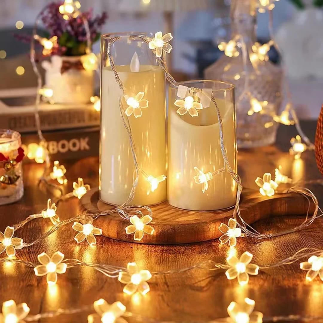10M Flower LED Lights