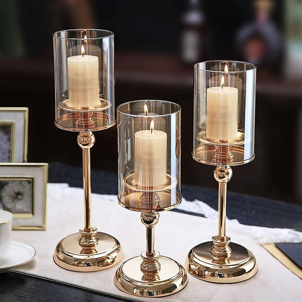 Gemelli Colllection decorative candle holders elegant modern home décor candle stand centrepiece styling dining table living room bedroom console decorative accessories