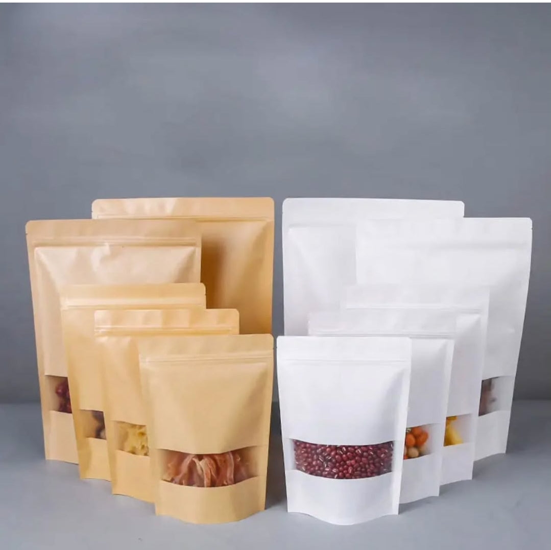 Kraft Pouch Bags