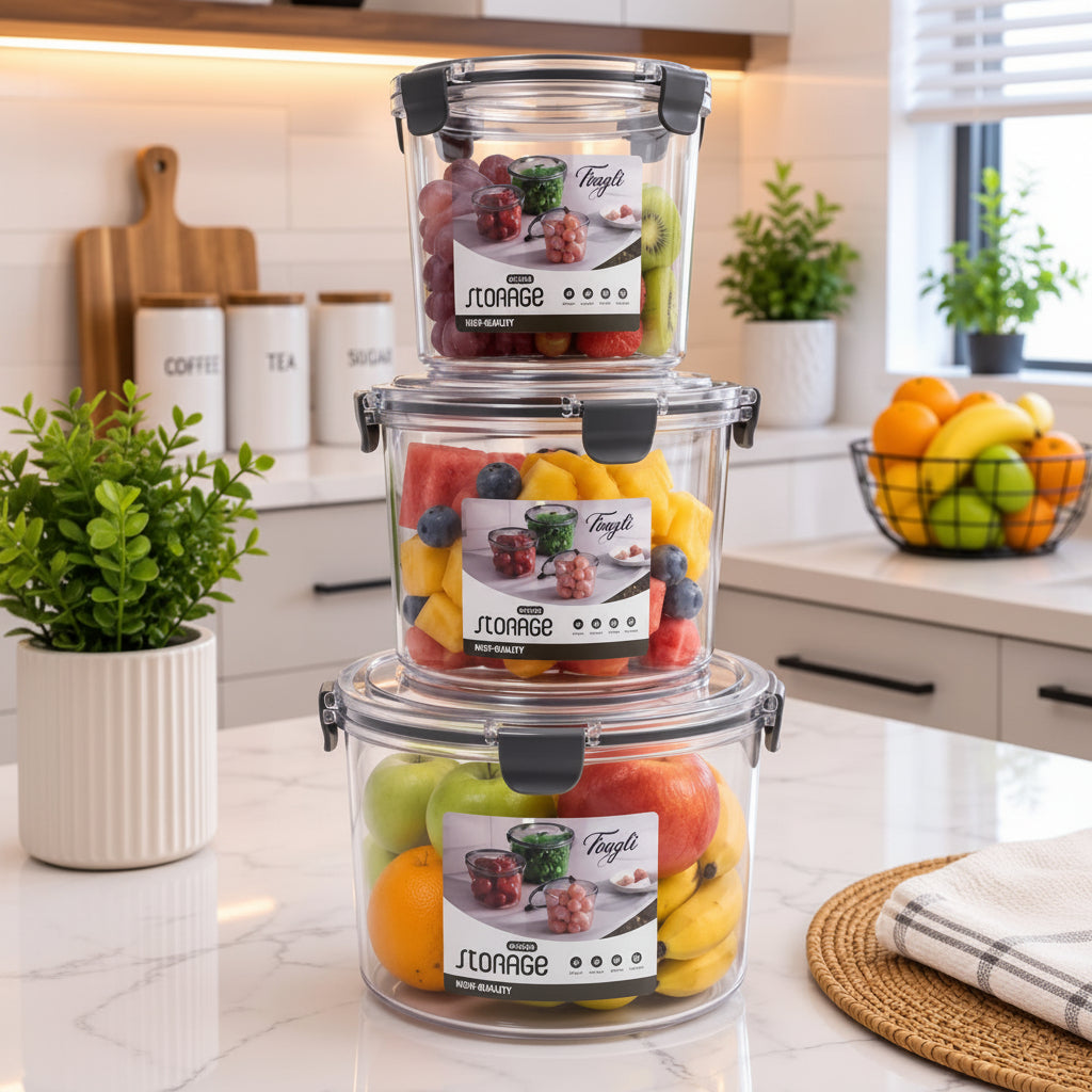 3-Piece Storage Container Set